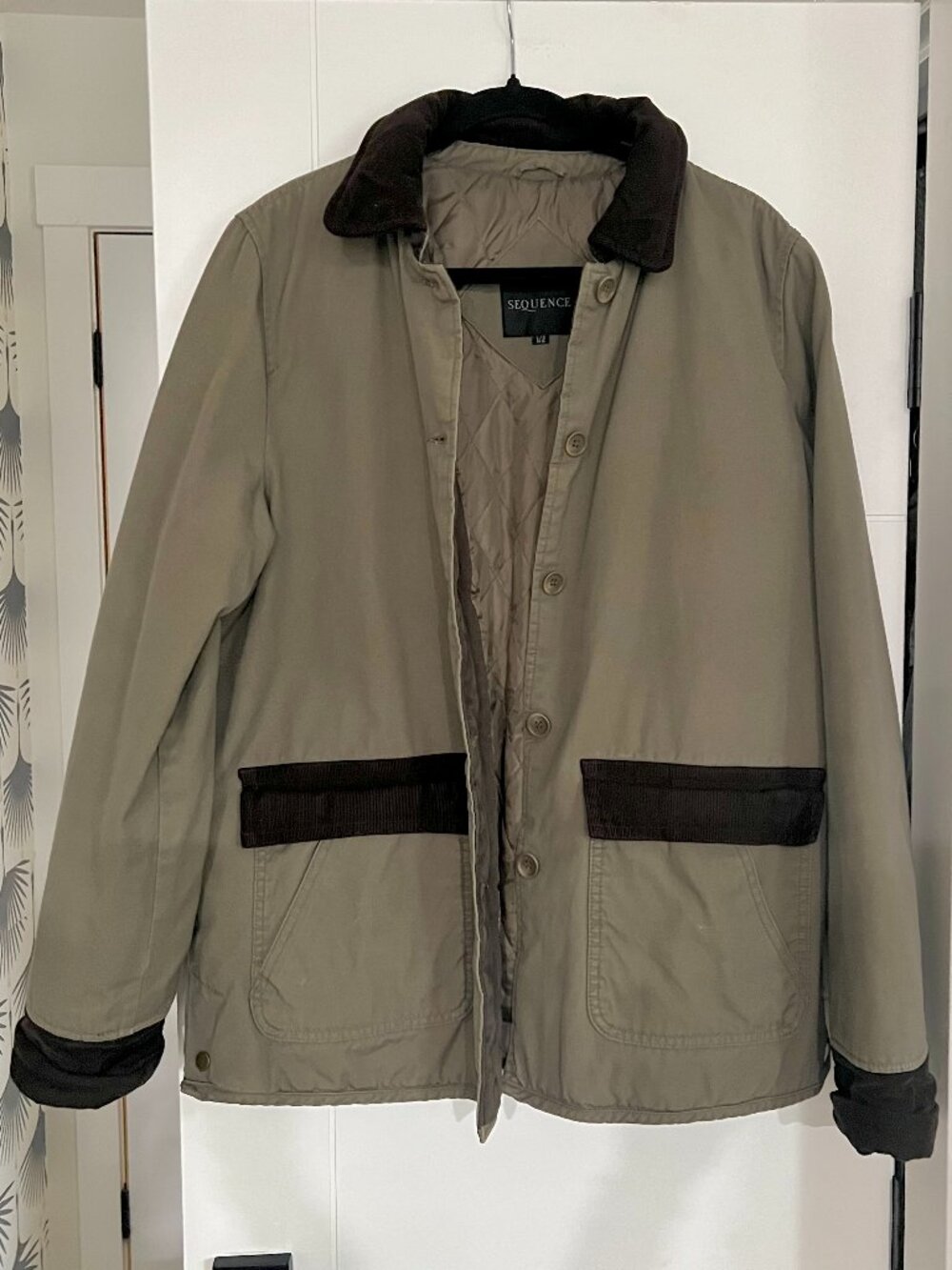 Vintage Sequence Unisex Lined Barn Jacket